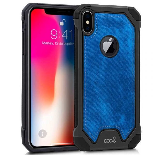 carcasa iphone xs max hard tela azul 1