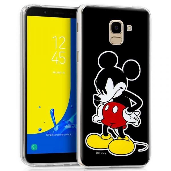 carcasa samsung j600 galaxy j6 licencia disney mickey