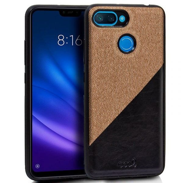 carcasa xiaomi mi 8 lite bicolor beige