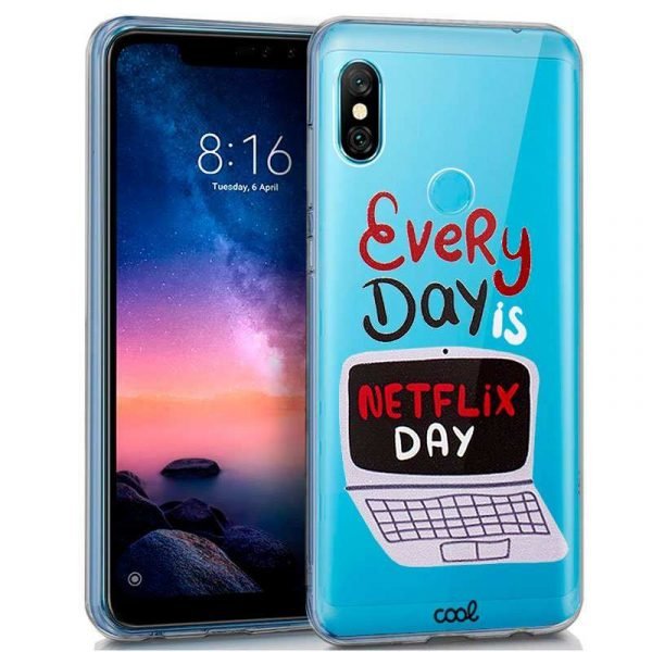 carcasa xiaomi redmi note 6 pro clear every day