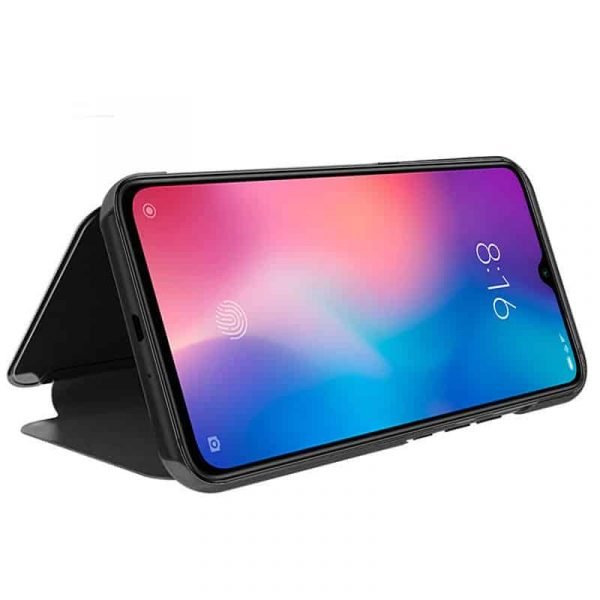 funda flip cover xiaomi mi 9 clear view negro2