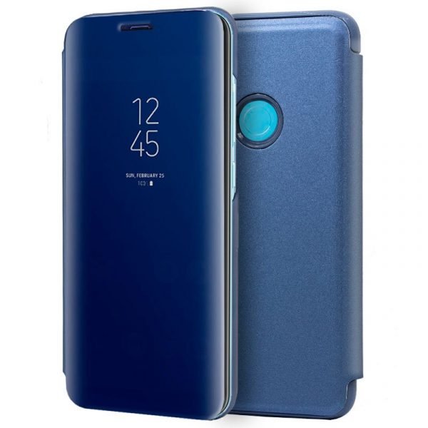 funda flip cover xiaomi redmi note 6 pro clear view azul 2