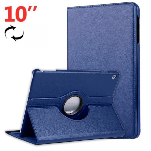 funda huawei mediapad t5 polipiel liso azul 10 pulg1