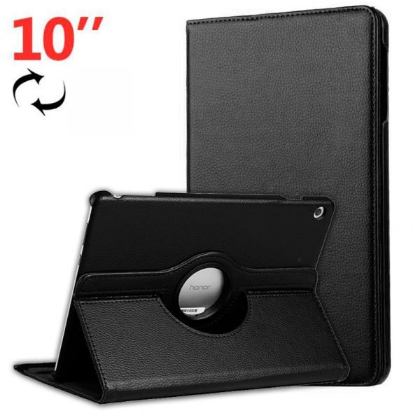 funda huawei mediapad t5 polipiel liso negro 10 pulg1