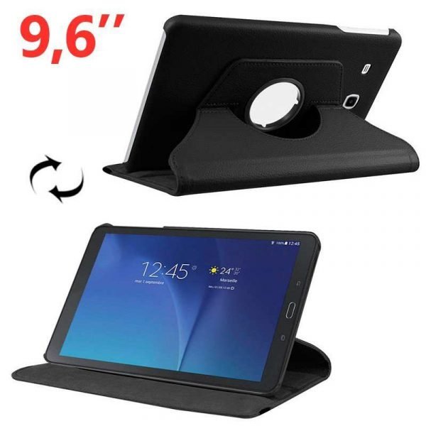 funda samsung galaxy tab e t560 polipiel negra 96 pulg