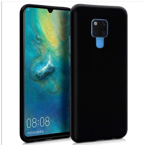 funda silicona huawei mate 20 x negro