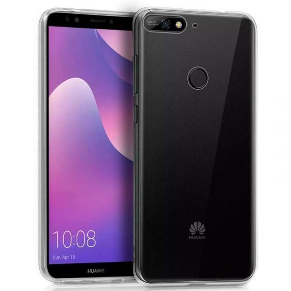 funda silicona huawei y7 2018 honor 7c transparente