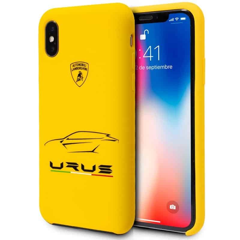 Carcasa iPhone X / iPhone XS Licencia Lamborghini Amarillo ...