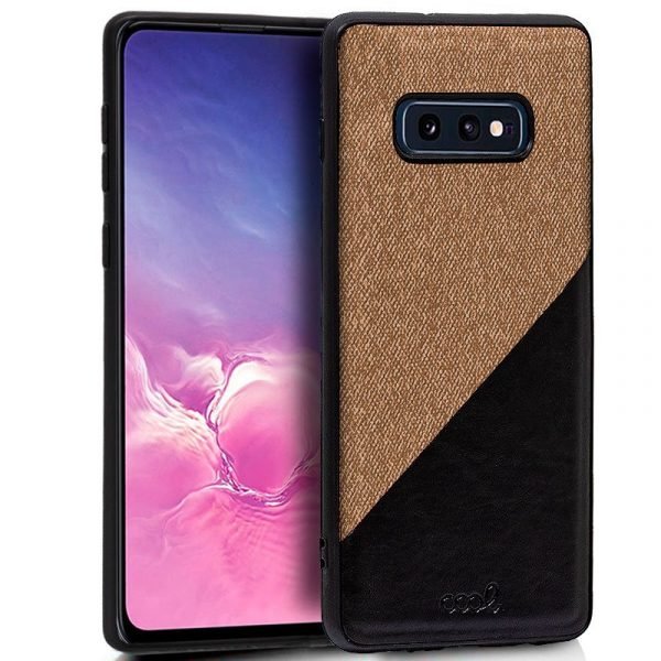 carcasa samsung g970 galaxy s10e bicolor beige