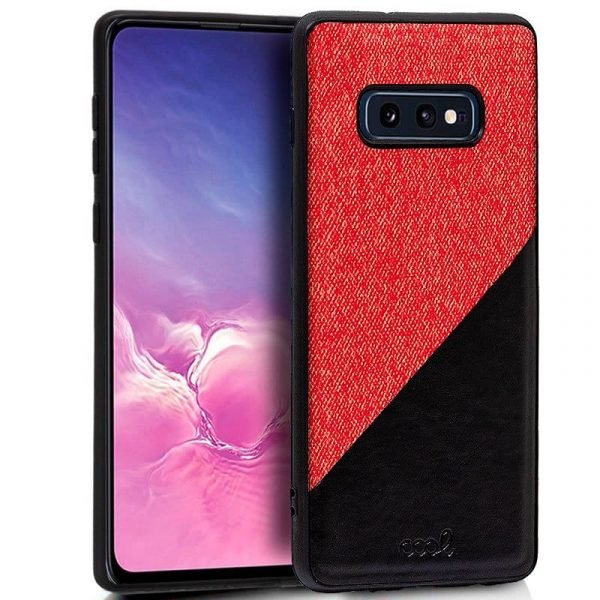 carcasa samsung g970 galaxy s10e bicolor rojo