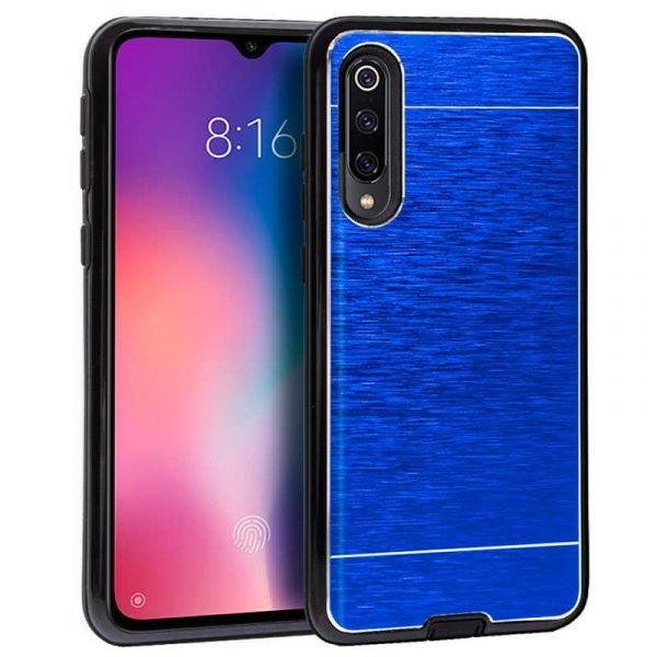 carcasa xiaomi mi 9 aluminio azul