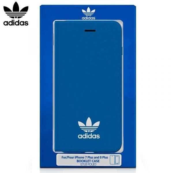 funda flip cover iphone 7 plus iphone 8 plus licencia adidas azul