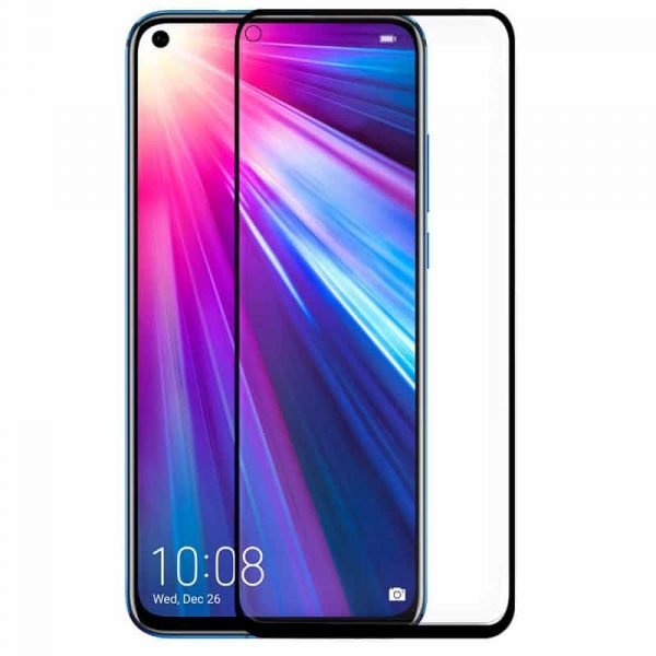 protector pantalla cristal templado huawei honor view 20 full 3d negro