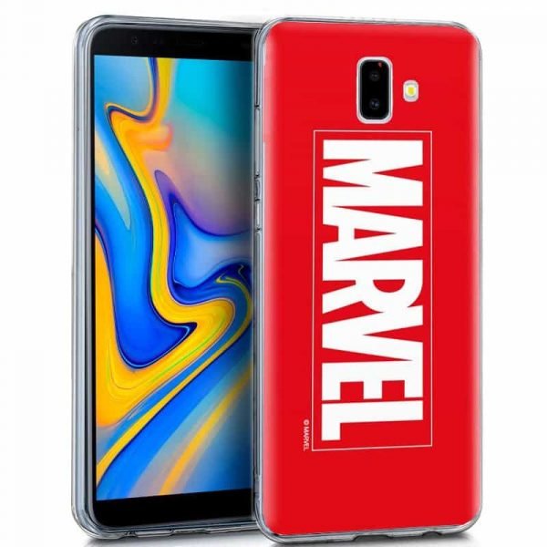 carcasa samsung galaxy j6 plus licencia marvel1