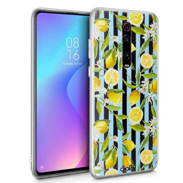 carcasa xiaomi mi 9t clear lemon