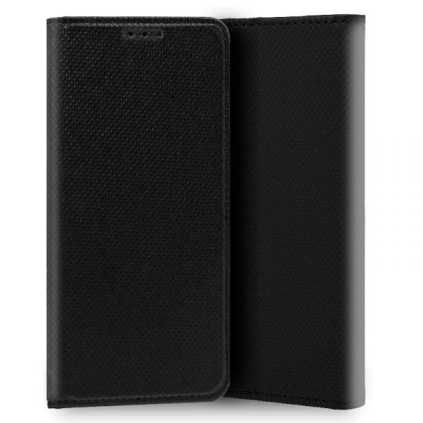 funda flip cover iphone x iphone xs liso negro 1