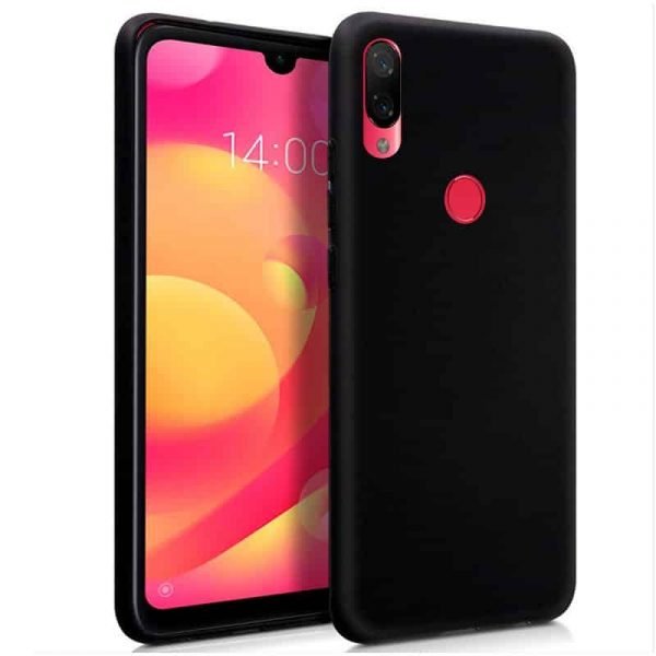 funda silicona xiaomi mi play negro1