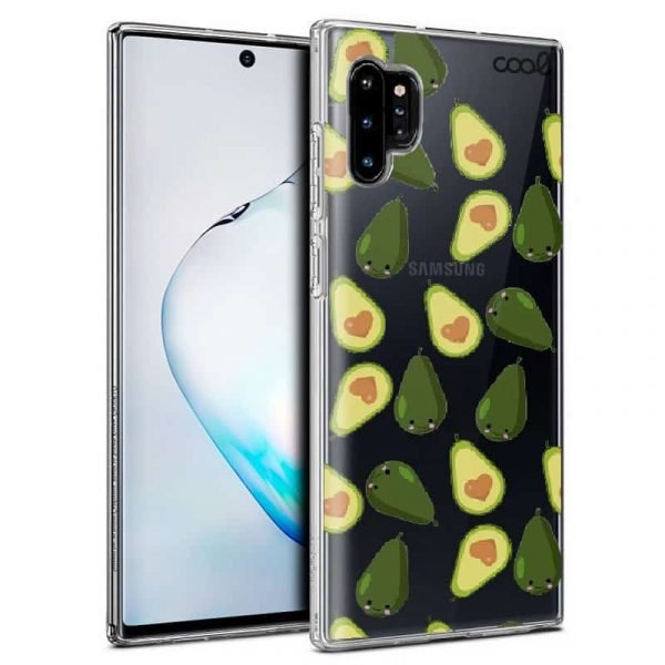 carcasa samsung galaxy note 10 plus clear aguacates1