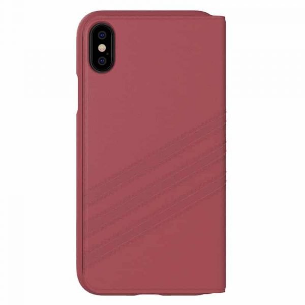 funda flip cover iphone x iphone xs licencia adidas rosa3