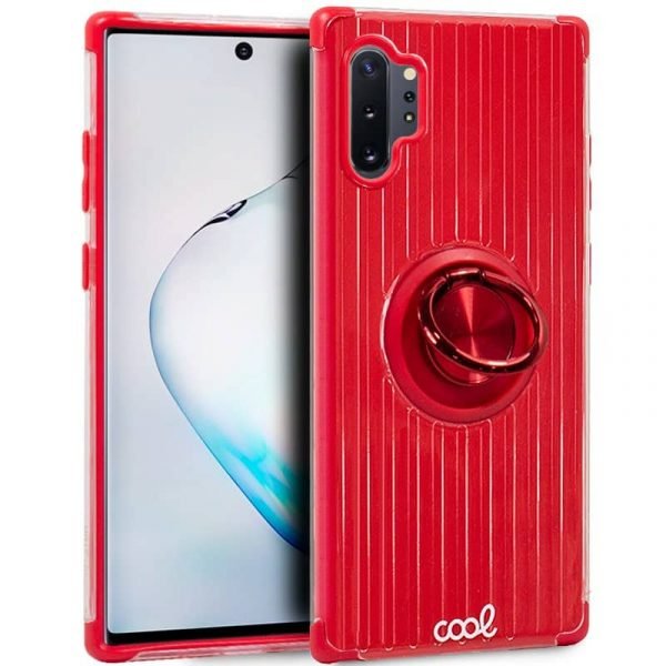 carcasa samsung galaxy note 10 plus hard anilla rojo1