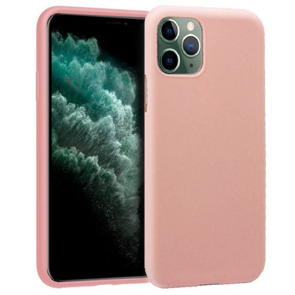 funda silicona iphone 11 pro max rosa1