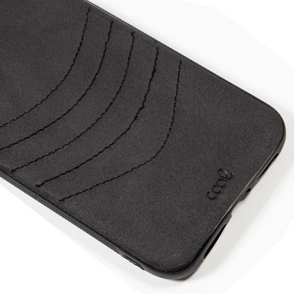 carcasa iphone 11 pro leather bordado negro2