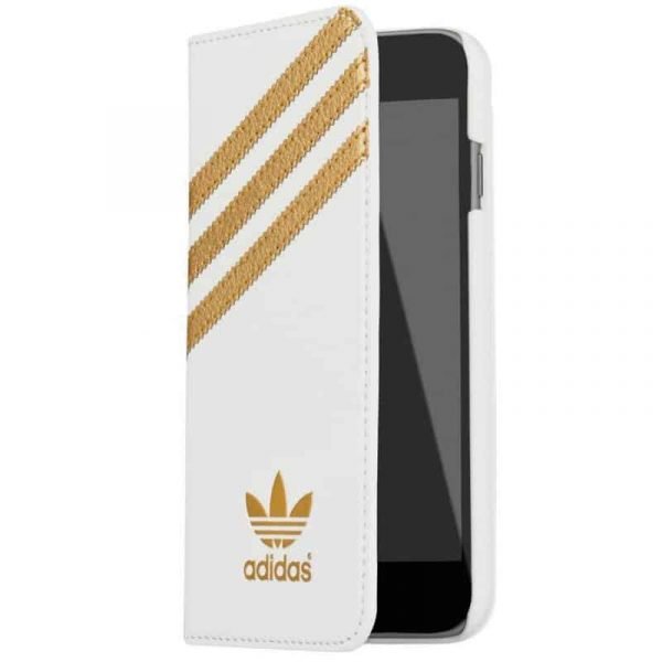 funda flip cover iphone 6 6s licencia adidas blanco1