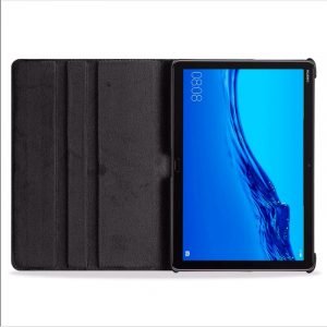 funda huawei mediapad m5 lite polipiel liso negro 101 pulg4