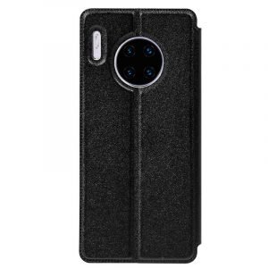 funda flip cover huawei mate 30 pro liso negro3