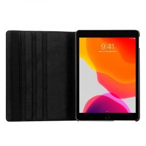 funda ipad 2019 102 pulg giratoria polipiel negro3