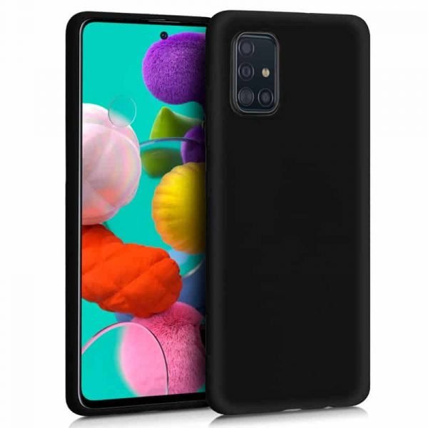 funda silicona samsung galaxy a51 negro1