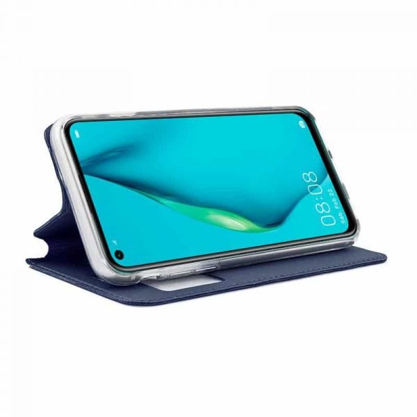 funda flip cover xiaomi redmi note 9s note 9 pro liso azul 2