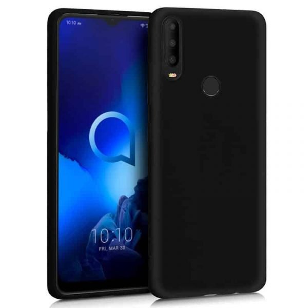 funda silicona alcatel 3x 2019 2020 negro 1 1