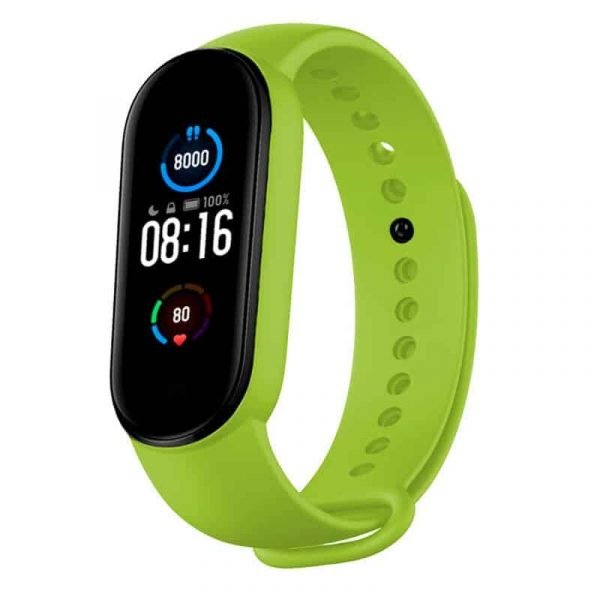 correa xiaomi mi band 5 liso verde 1