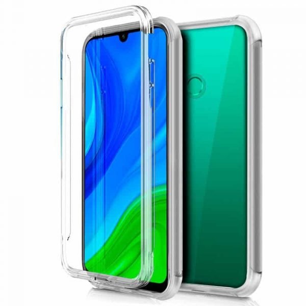 funda silicona 3d huawei p smart 2020 transparente frontal trasera 1