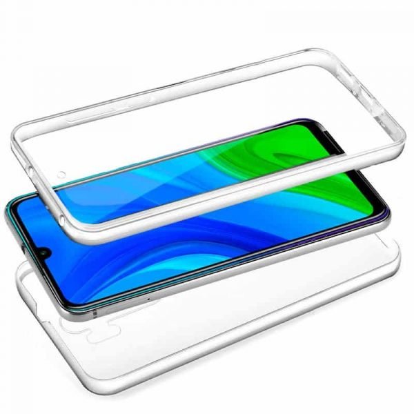 funda silicona 3d huawei p smart 2020 transparente frontal trasera 2