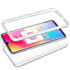 funda silicona 3d xiaomi mi note 10 lite transparente frontal trasera 2