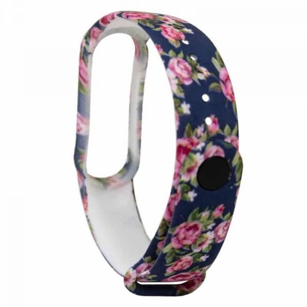 correa xiaomi mi band 5 estampado flores 3