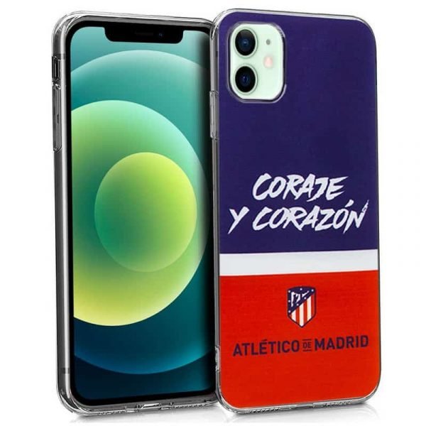 carcasa iphone 12 12 pro licencia futbol atletico de madrid 1