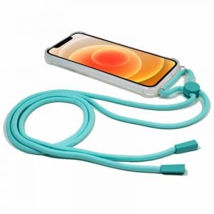 carcasa iphone 12 mini cordon celeste 2