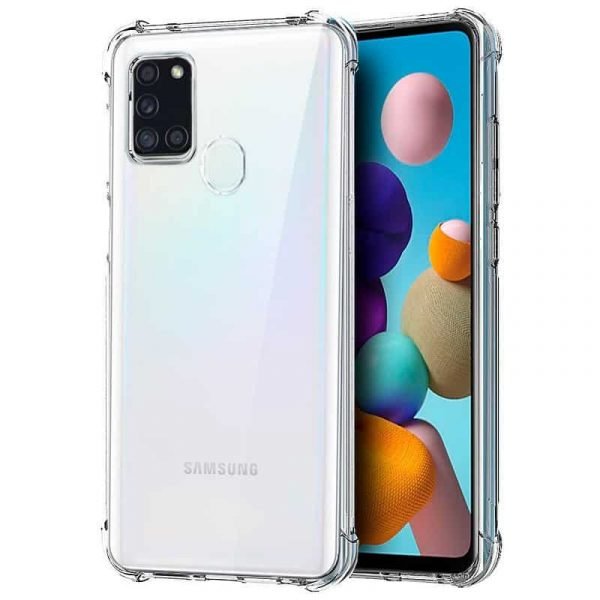 carcasa samsung galaxy a21s antishock transparente 1