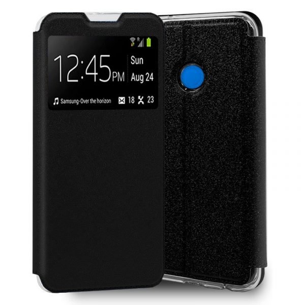 funda flip cover xiaomi redmi 9c liso negro 1