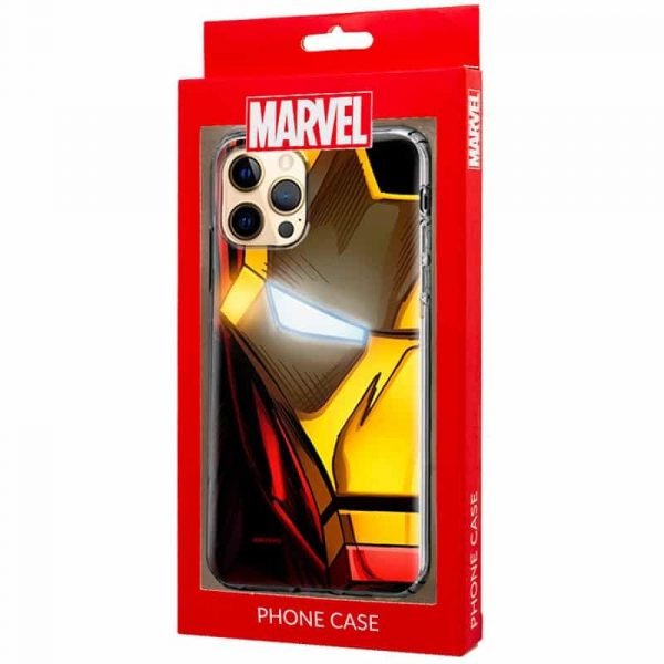 carcasa iphone 12 pro max licencia marvel iron man 2