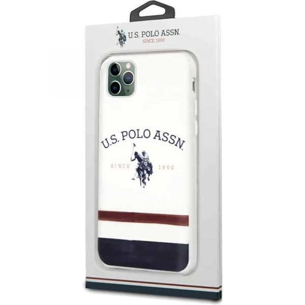 carcasa iphone 11 pro max licencia polo ralph lauren blanco 2