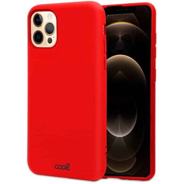 carcasa iphone 12 pro max cover rojo 1