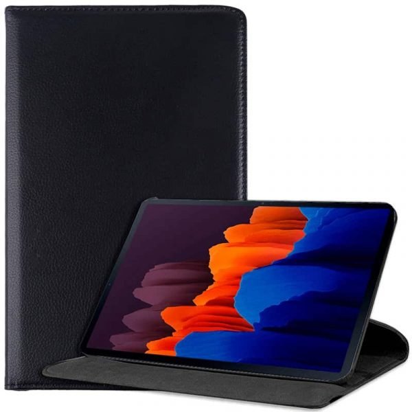 funda samsung galaxy tab s7 plus t970 polipiel liso negro 124 pulg 1