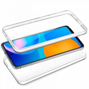 funda silicona 3d huawei p smart 2021 transparente frontal trasera 2