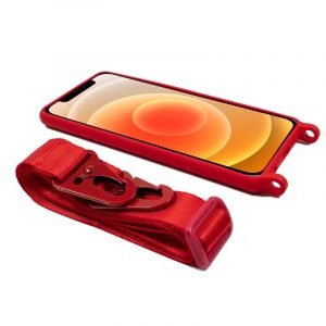 carcasa iphone 12 mini cinta rojo 3