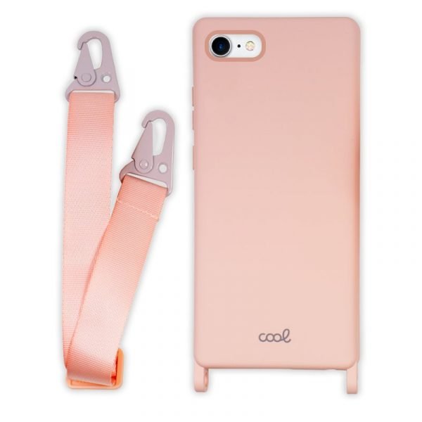 carcasa iphone 7 8 se 2020 cinta rosa 4