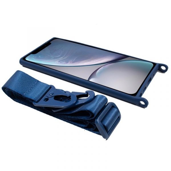 carcasa iphone xr cinta azul 3
